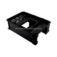 Molde de inyección para la caja del radiador del automóvil